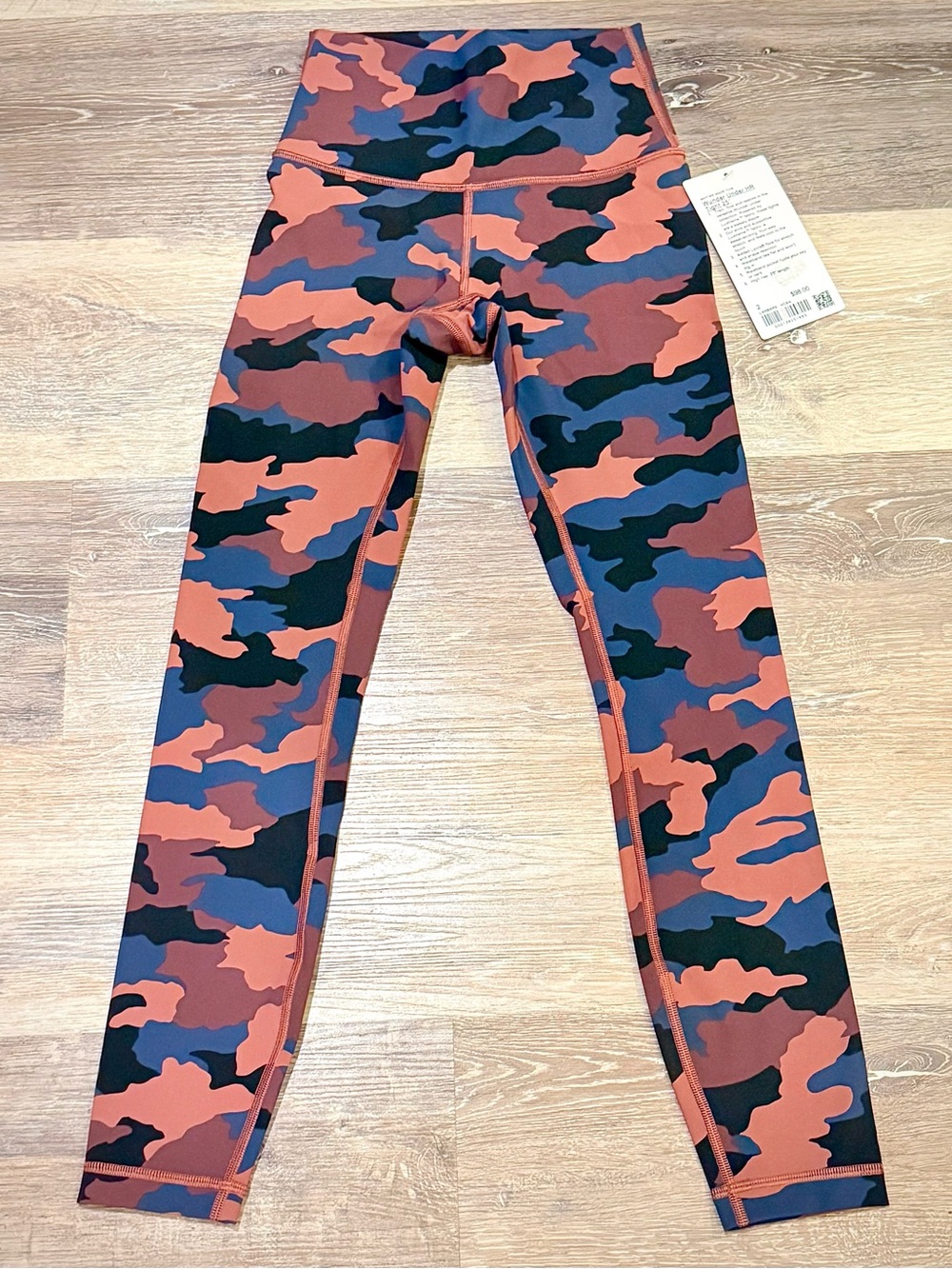 NWT Lululemon Wunder Under HR 25” Full-On Luxtreme Camo Leggings Sz 2